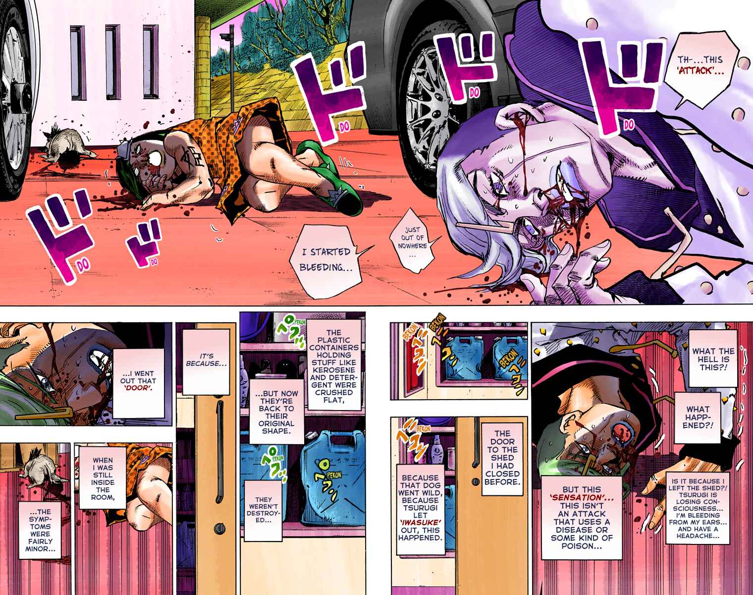 JoJo no Kimyou na Bouken: Part 8 - JoJolion Color-ban Chapter 73 - Page 8