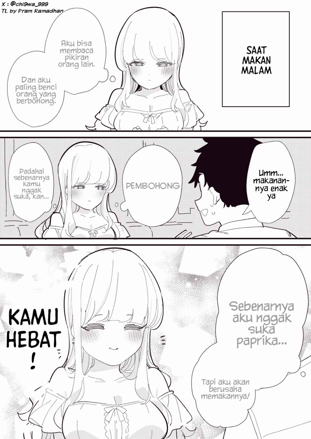 Hito no Kokoro ga Yomeru Kanojo Chapter 5 - Page 1