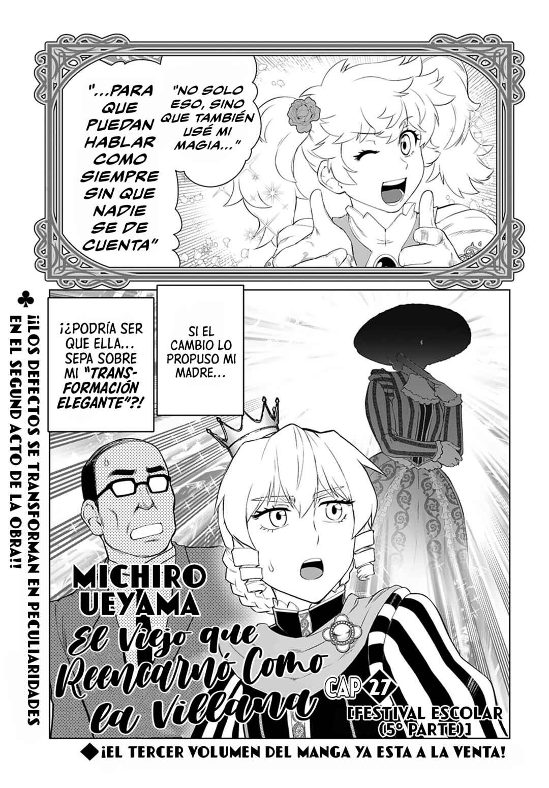 Akuyaku Reijou Tensei Ojisan Chapter 26 - Page 1