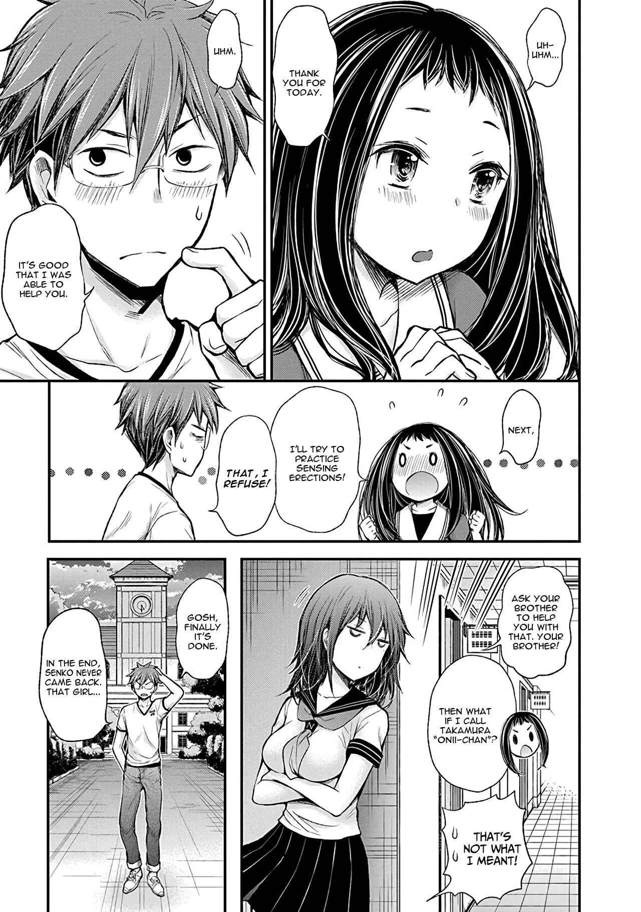 Henjo ~Hen na Joshi Kousei Amaguri Senko~ Chapter 38 - Page 17