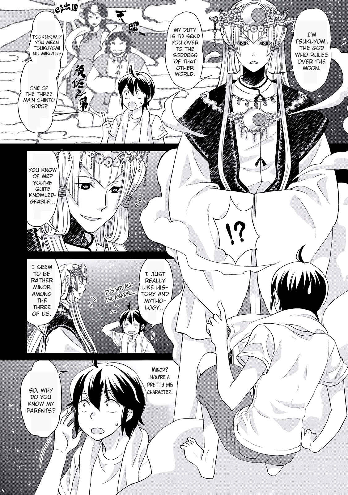 Tsuki ga Michibiku Isekai Douchuu Chapter 1 - Page 13