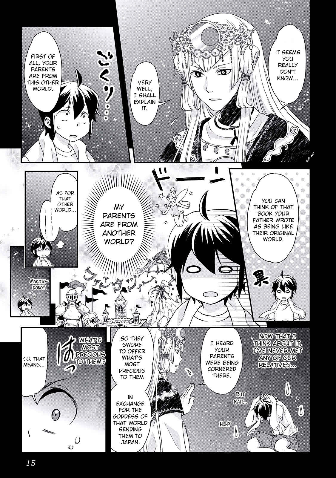 Tsuki ga Michibiku Isekai Douchuu Chapter 1 - Page 14