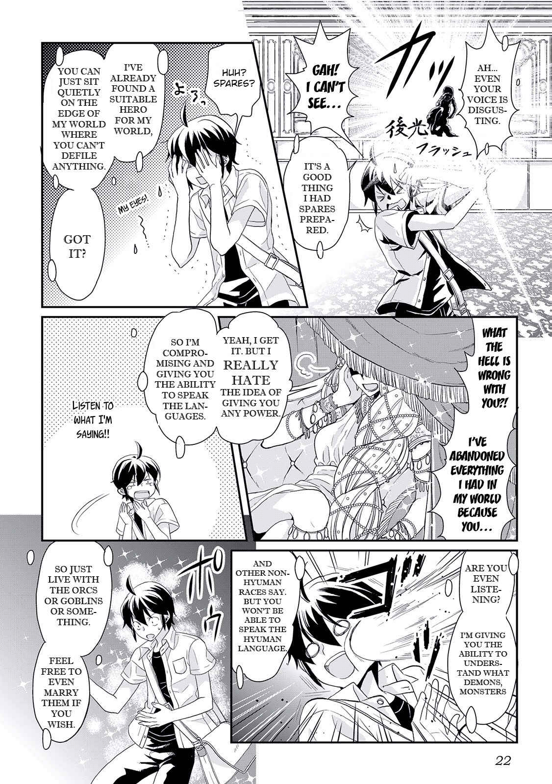 Tsuki ga Michibiku Isekai Douchuu Chapter 1 - Page 21