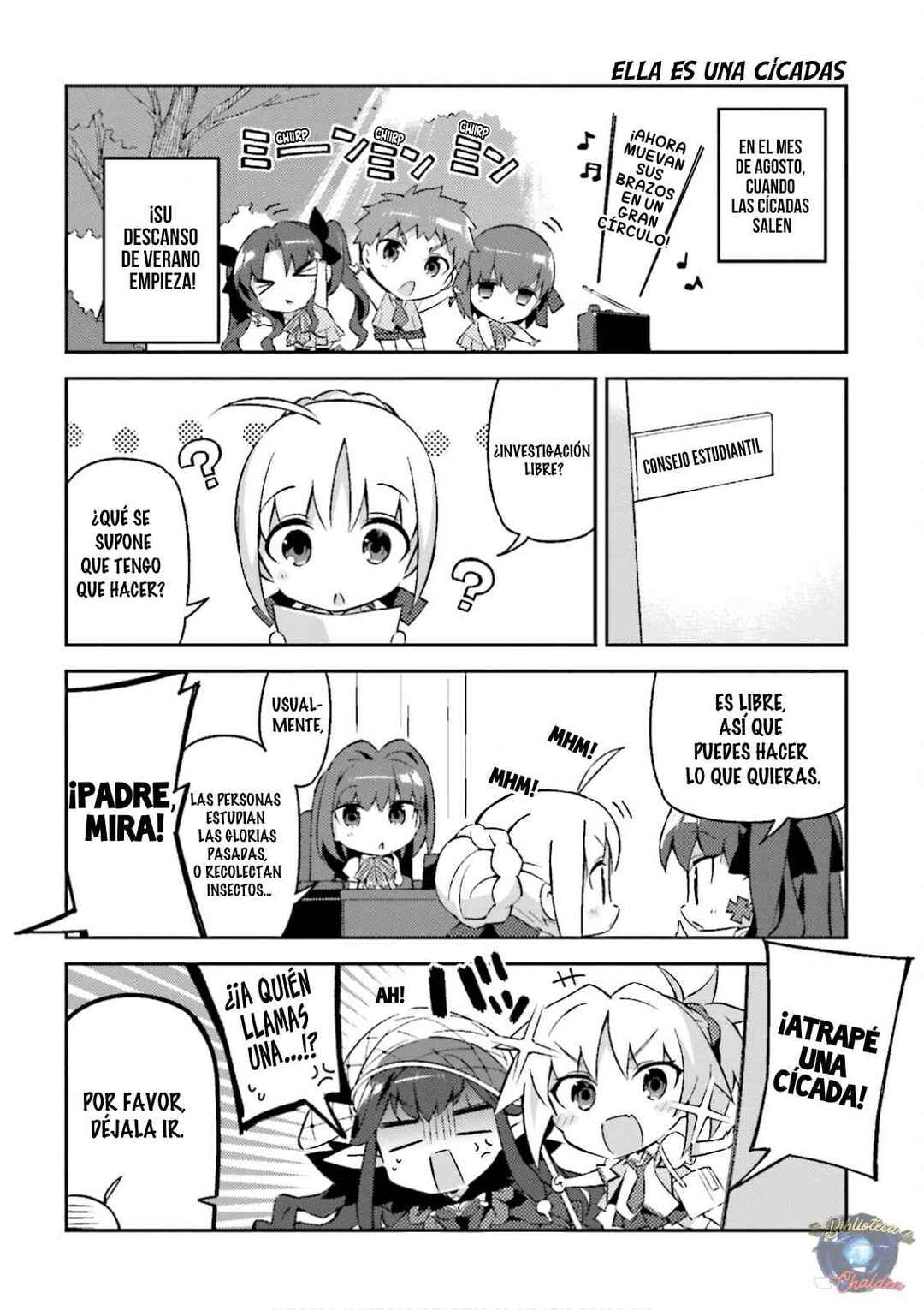 Type-Moon Gakuen - Chibi Chuki! Chapter 20 - Page 3