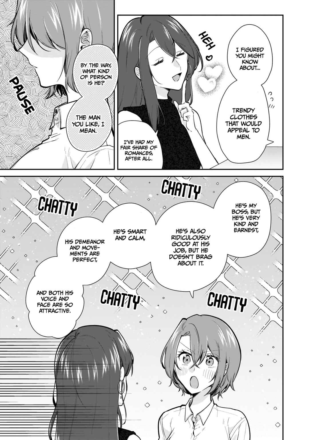Misato-san wa Amasugi Joushi ni Chotto Kibishii Chapter 15 - Page 5