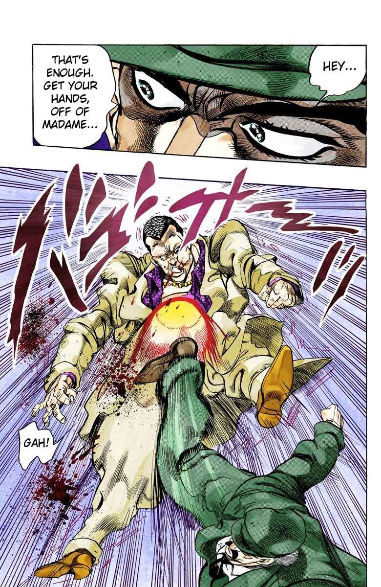 JoJo no Kimyou na Bouken: Part 3 - Stardust Crusaders Color-ban Chapter 133 - Page 9