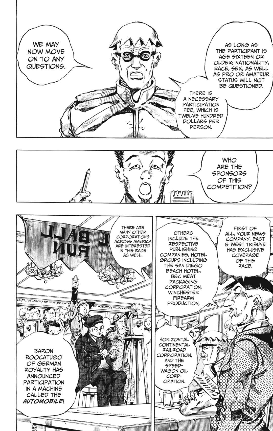 JoJo no Kimyou na Bouken: Part 7 - Steel Ball Run Chapter 1 - Page 34