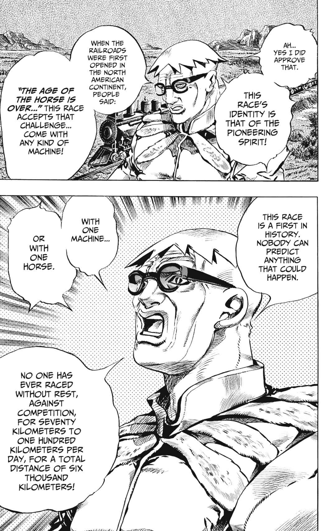 JoJo no Kimyou na Bouken: Part 7 - Steel Ball Run Chapter 1 - Page 35