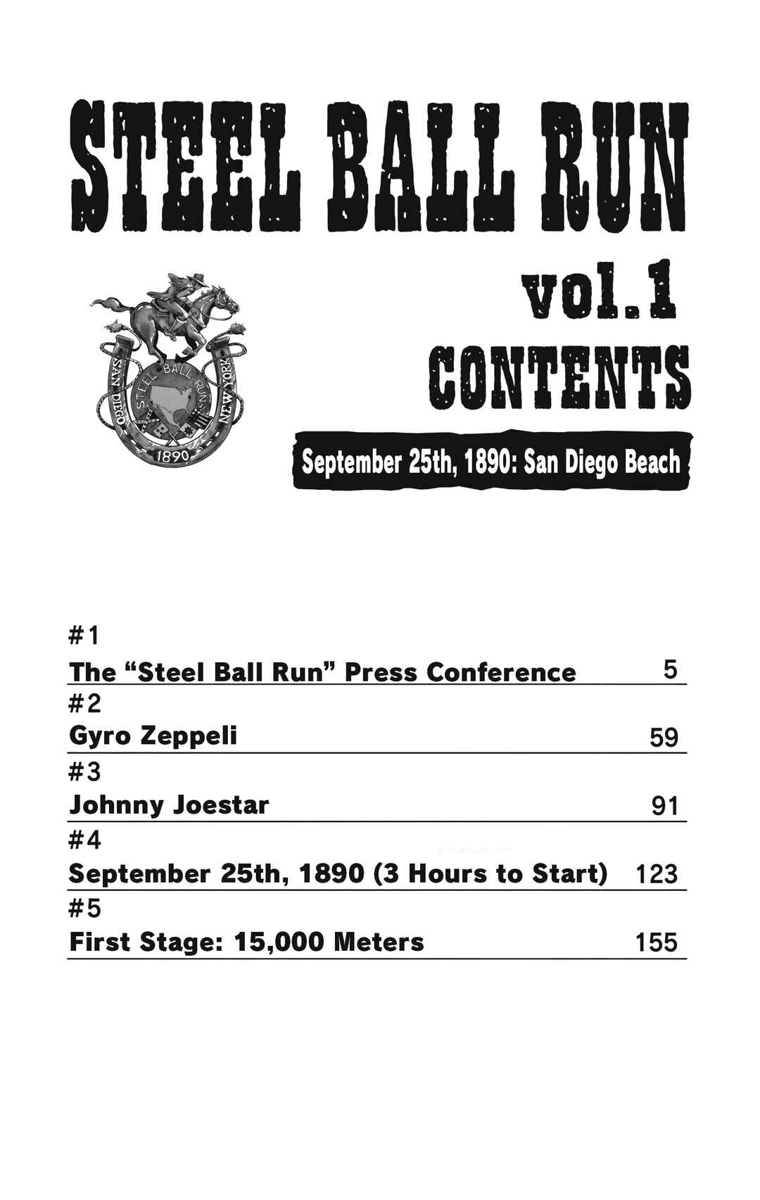 JoJo no Kimyou na Bouken: Part 7 - Steel Ball Run Chapter 1 - Page 5