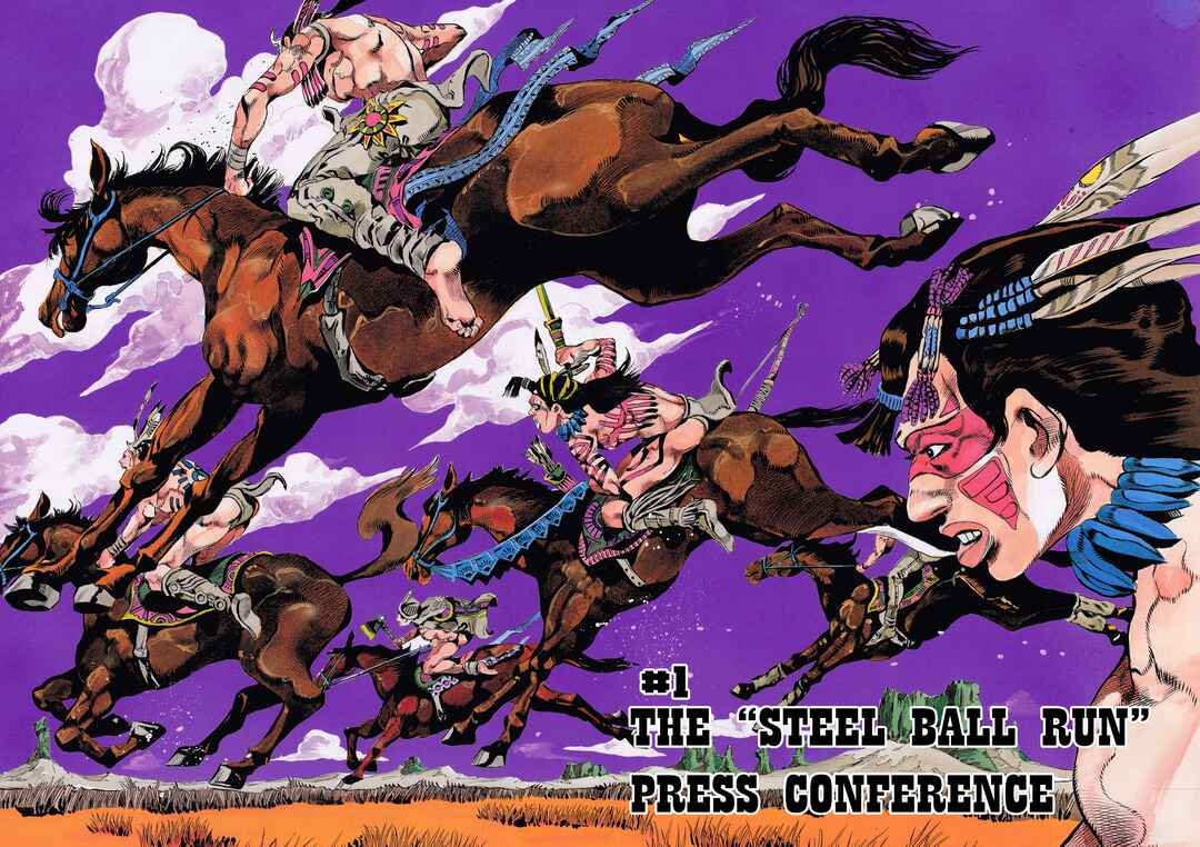 JoJo no Kimyou na Bouken: Part 7 - Steel Ball Run Chapter 1 - Page 7