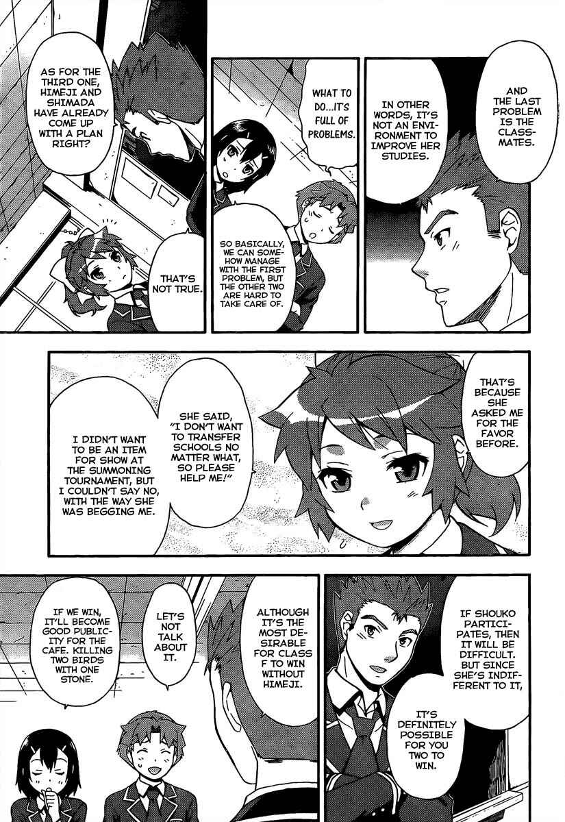 Baka to Test to Shoukanjuu Chapter 12 - Page 17