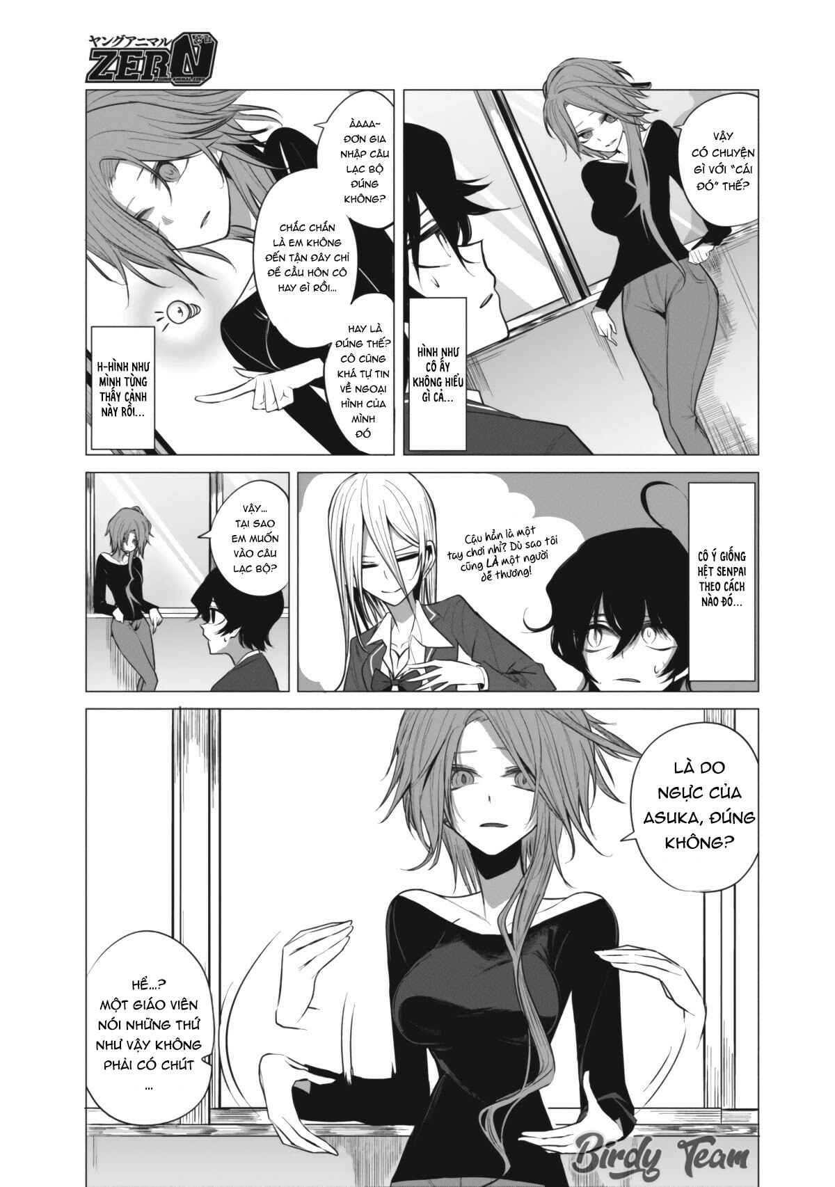 Mizuki-senpai no Koi Uranai Chapter 6 - Page 3