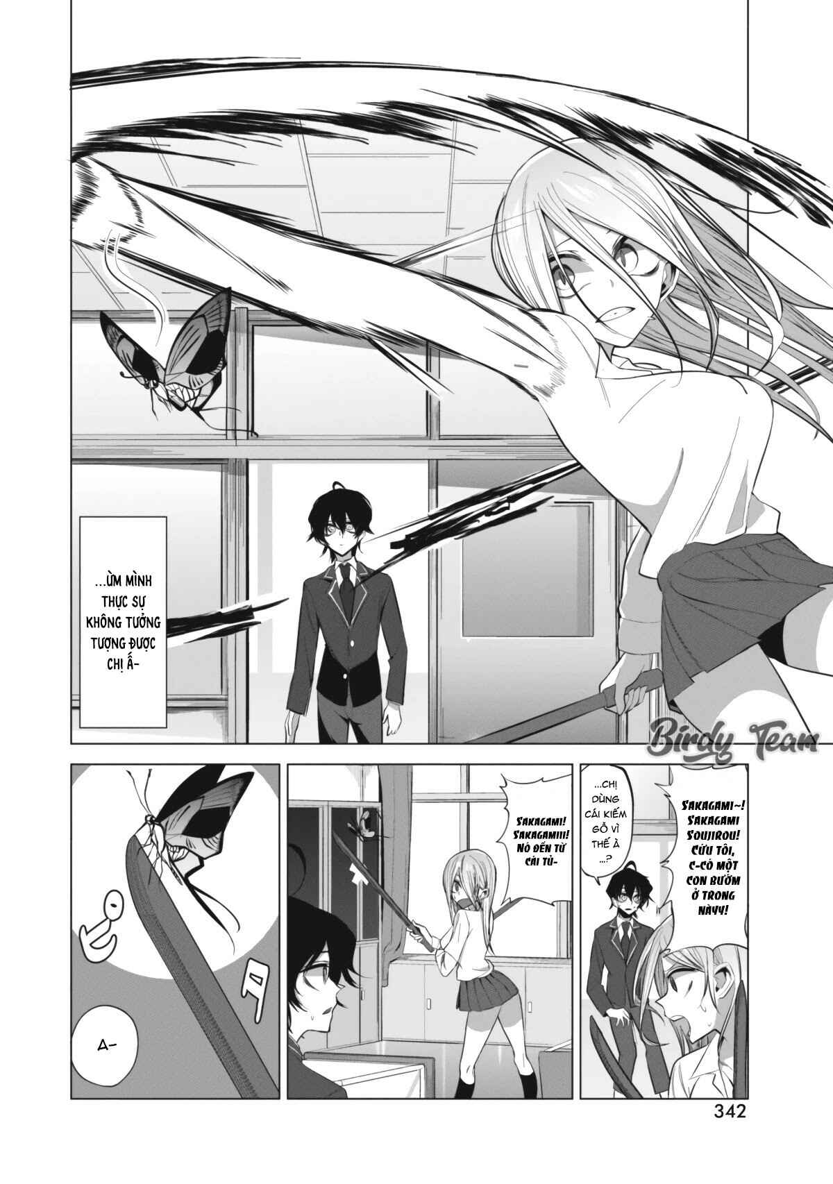 Mizuki-senpai no Koi Uranai Chapter 6 - Page 6