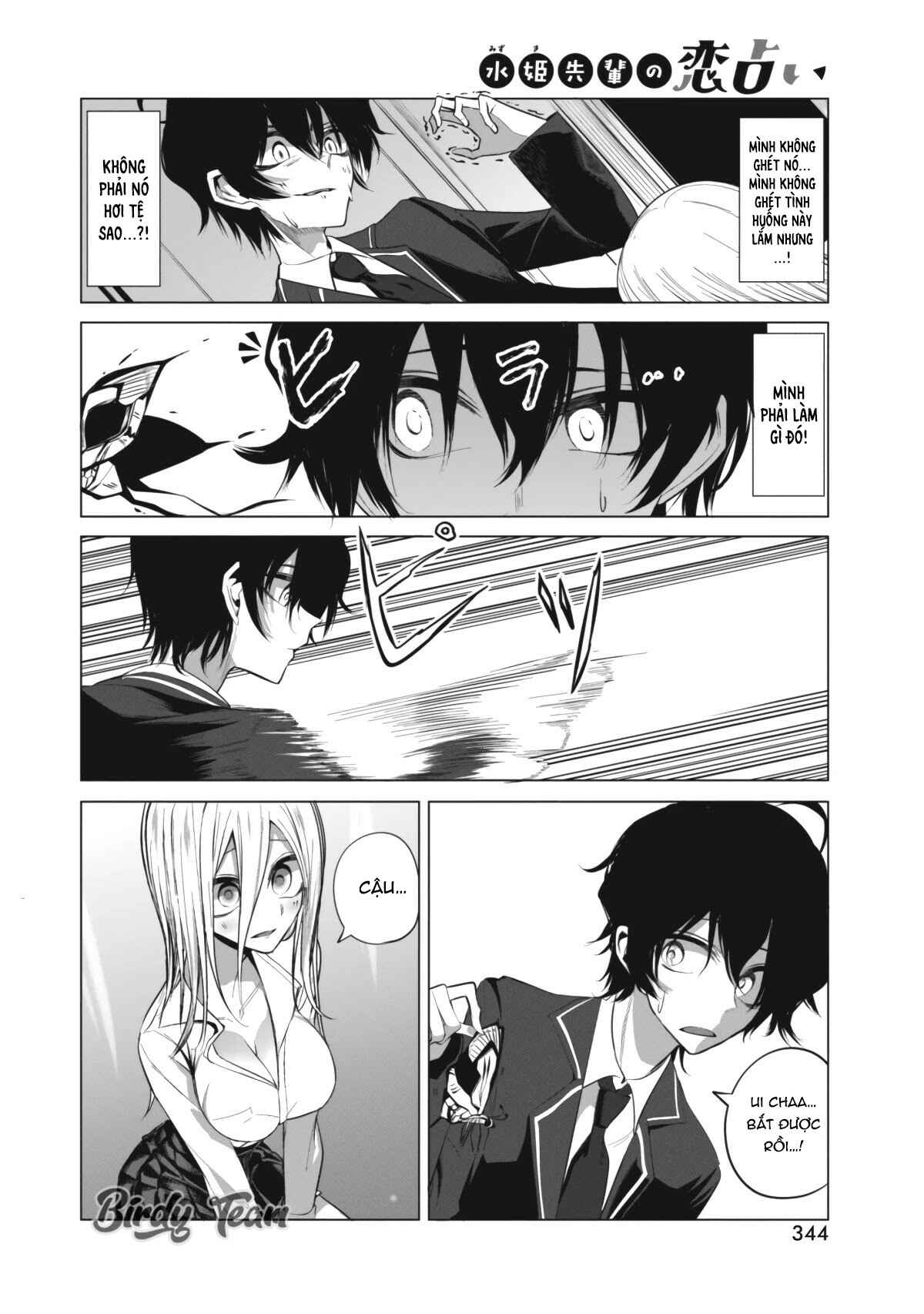Mizuki-senpai no Koi Uranai Chapter 6 - Page 8
