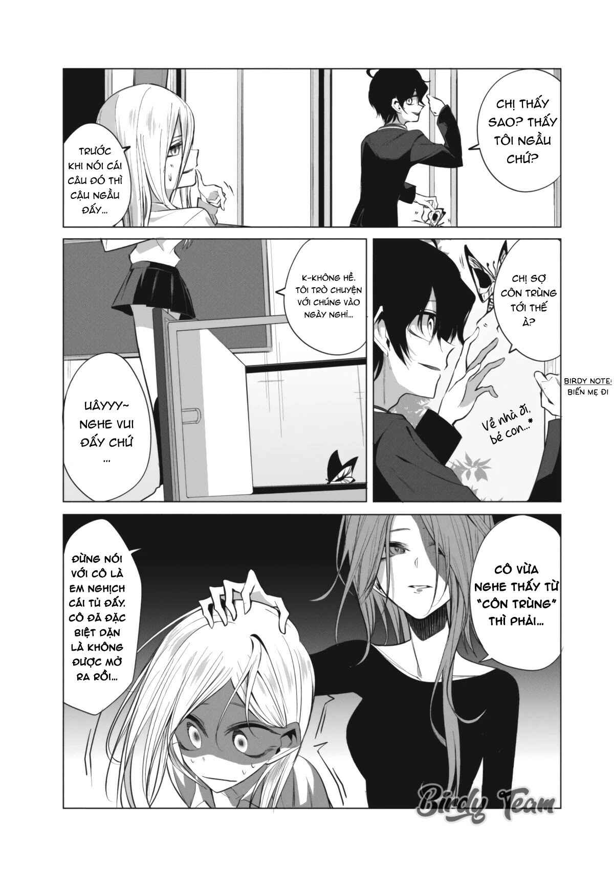Mizuki-senpai no Koi Uranai Chapter 6 - Page 9