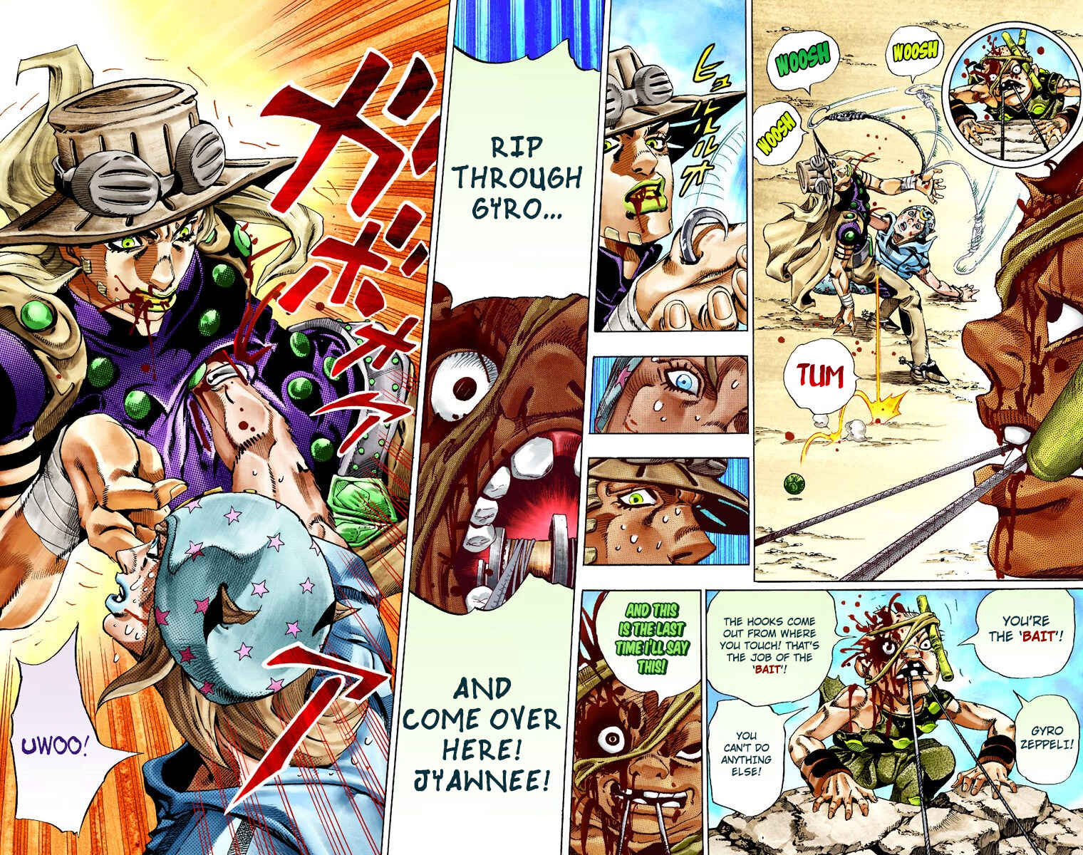 JoJo no Kimyou na Bouken: Part 7 - Steel Ball Run Color-ban Chapter 27 - Page 32