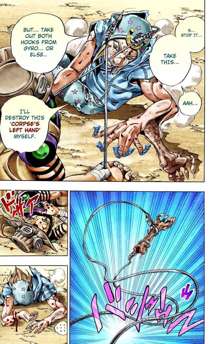 JoJo no Kimyou na Bouken: Part 7 - Steel Ball Run Color-ban Chapter 27 - Page 36