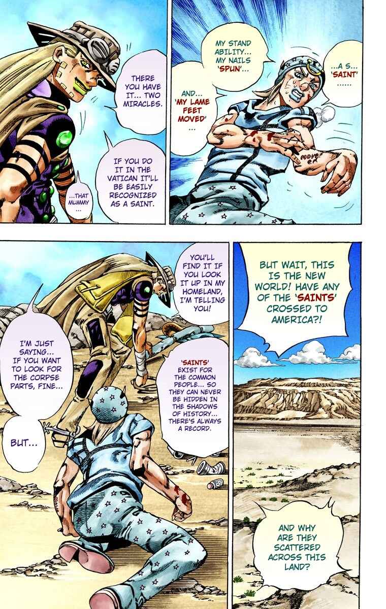 JoJo no Kimyou na Bouken: Part 7 - Steel Ball Run Color-ban Chapter 27 - Page 49