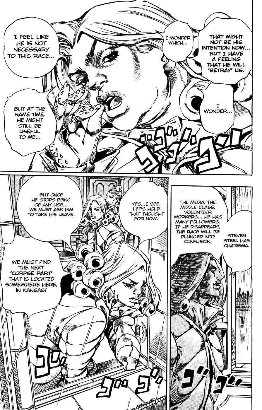 JoJo no Kimyou na Bouken: Part 7 - Steel Ball Run Chapter 36 - Page 22