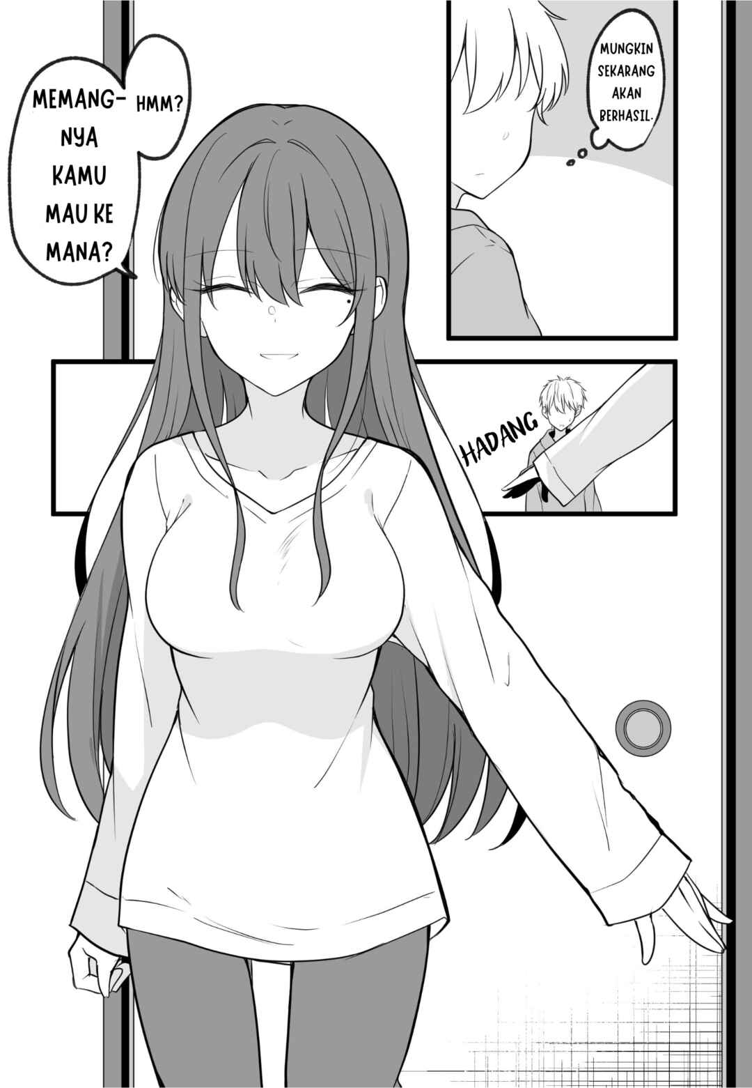 Yandere no You de Yandere ja Nai Chotto Dake Yandere na Onnanoko Chapter 9 - Page 1