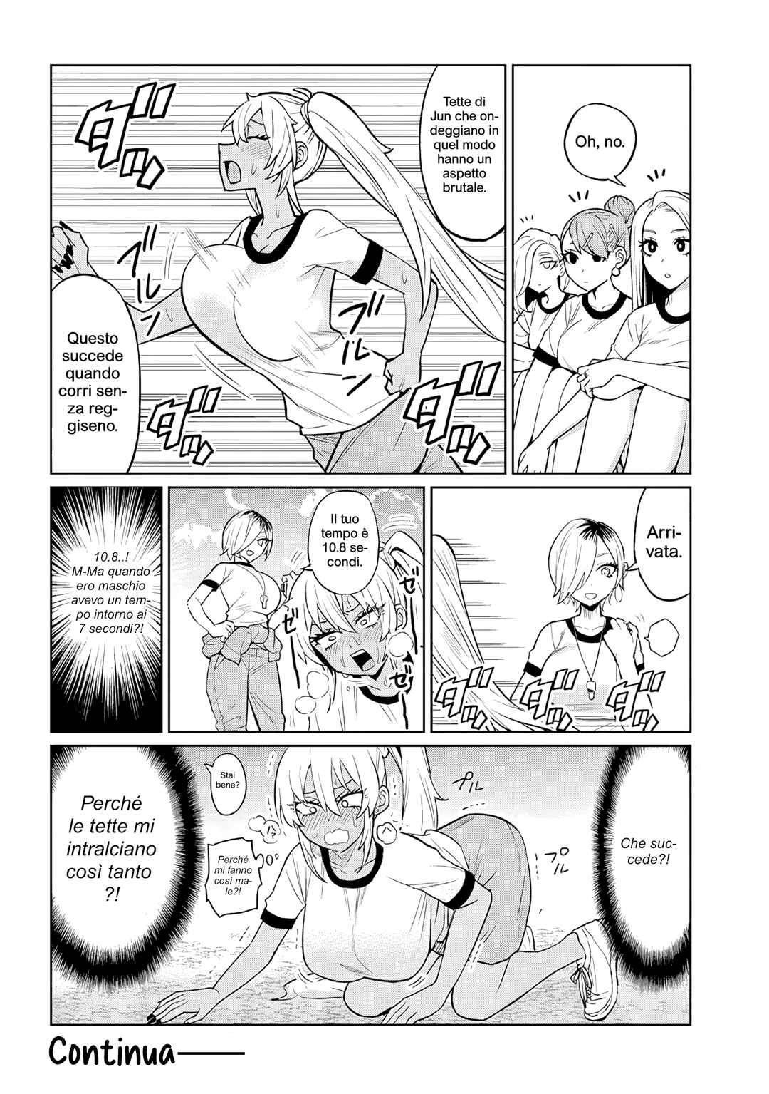 Danshi Kokoseidakedo Gyaru ni TS Shimashita Chapter 9.1 - Page 10