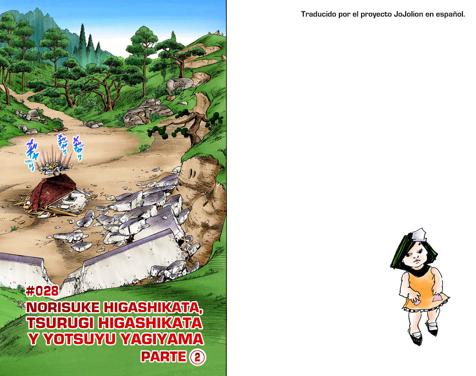 JoJo no Kimyou na Bouken: Part 8 - JoJolion Color-ban Chapter 28 - Page 1
