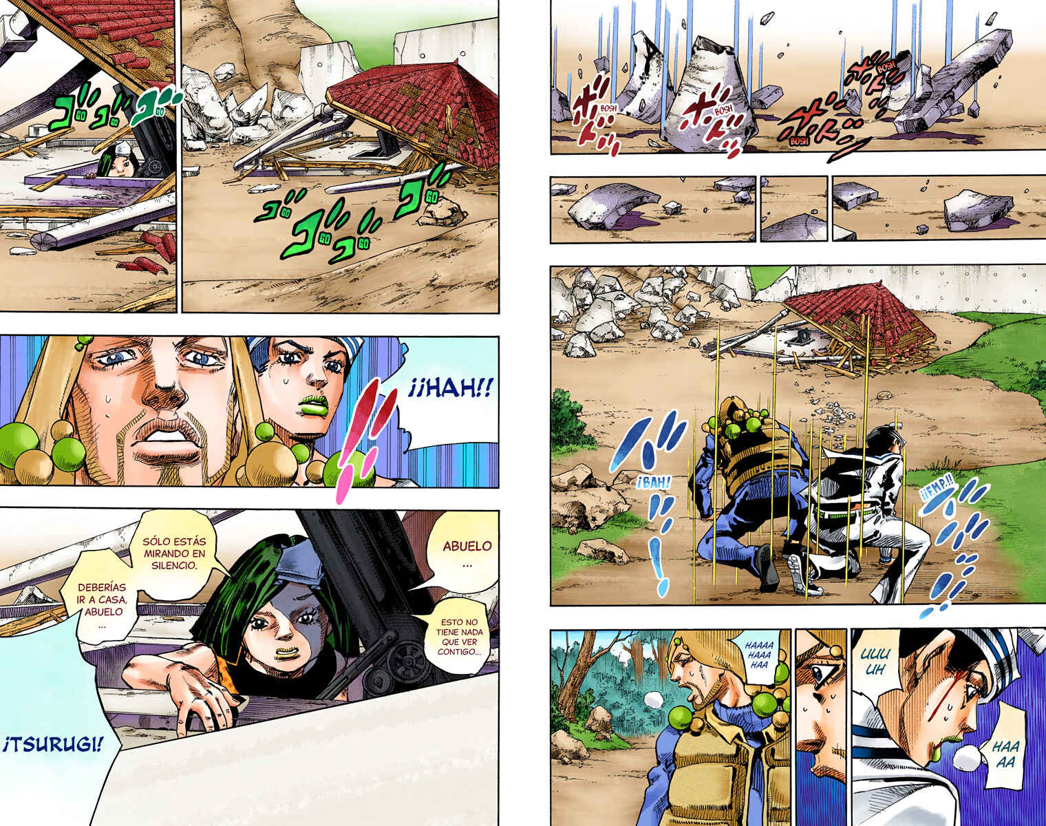 JoJo no Kimyou na Bouken: Part 8 - JoJolion Color-ban Chapter 28 - Page 8