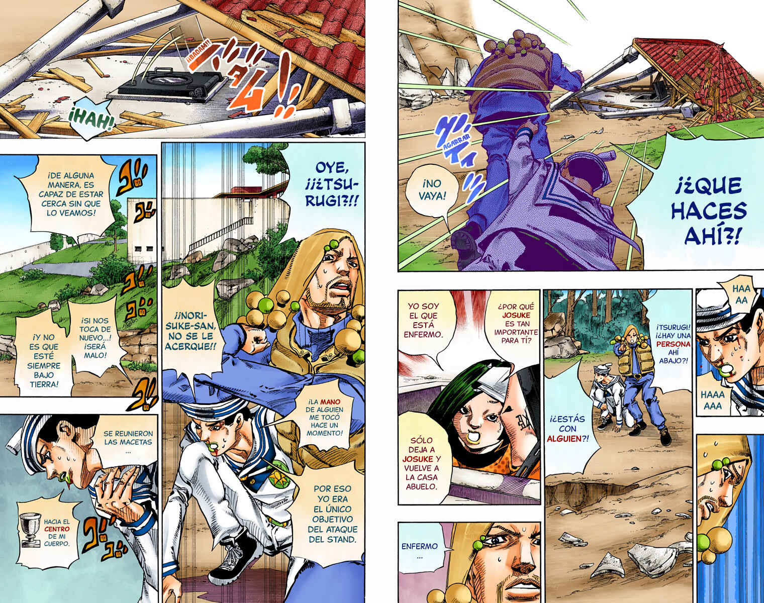 JoJo no Kimyou na Bouken: Part 8 - JoJolion Color-ban Chapter 28 - Page 9