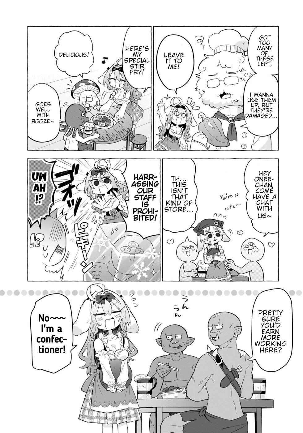 Okashi na Elf to Joshikousei Chapter 10.5 - Page 6