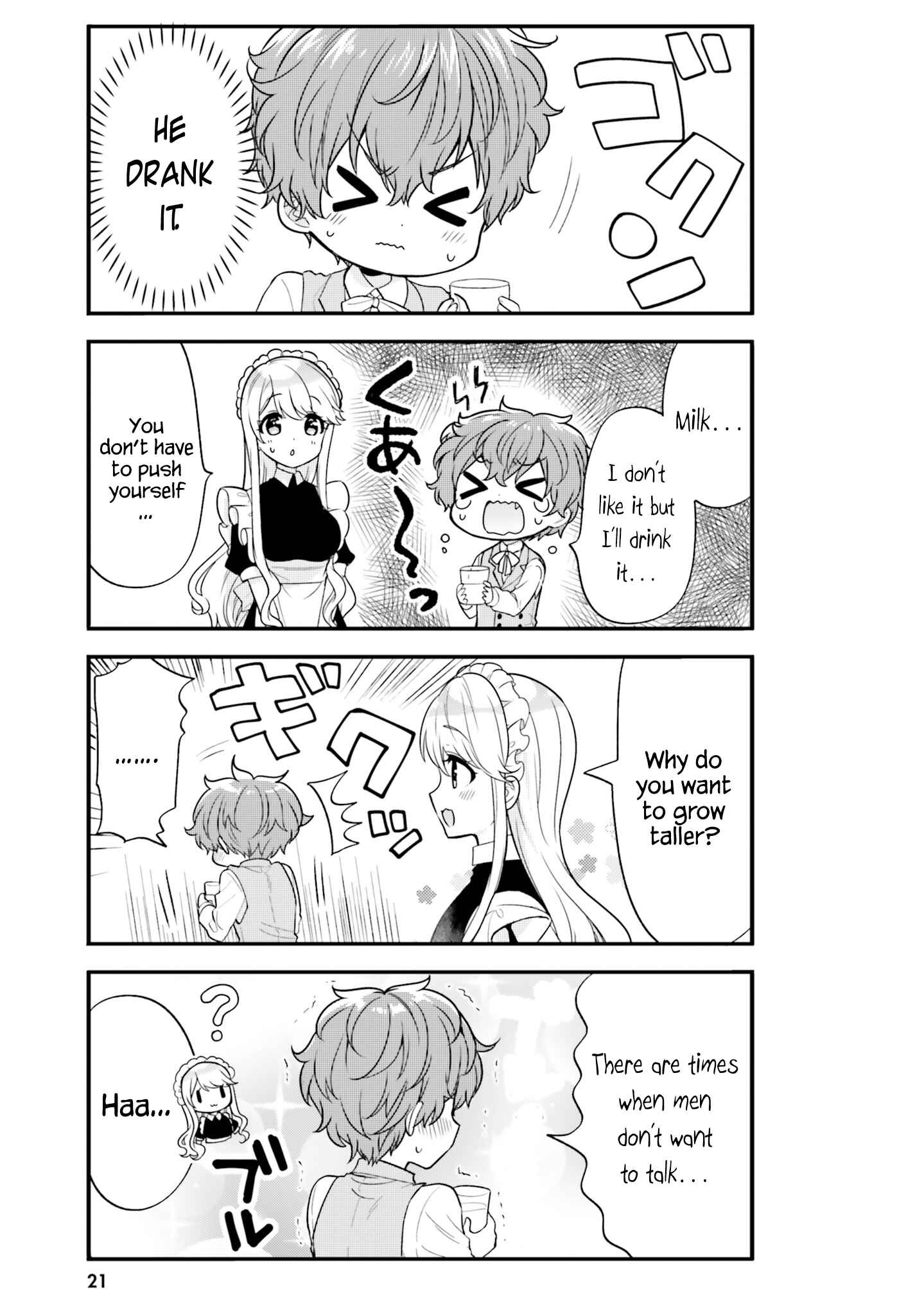 Tekito na Maid no Oneesan & Erasou de Ichizu na Botchan Chapter 2 - Page 8
