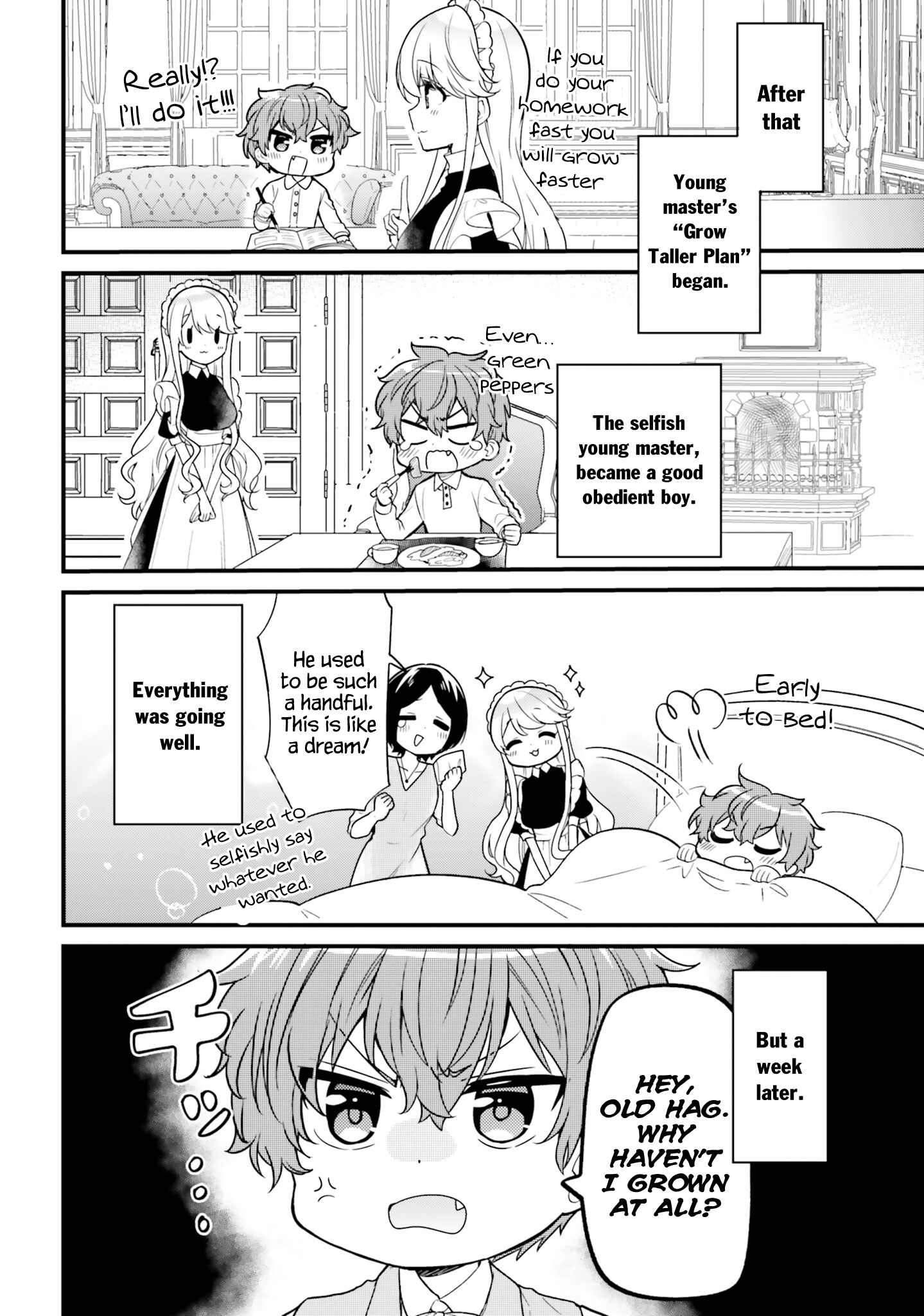 Tekito na Maid no Oneesan & Erasou de Ichizu na Botchan Chapter 2 - Page 9
