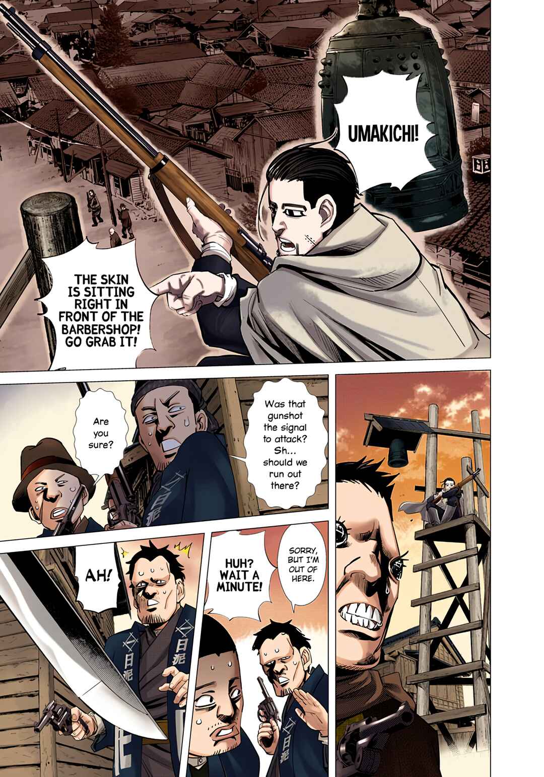 Golden Kamuy (Official Colored) Chapter 57 - Page 16
