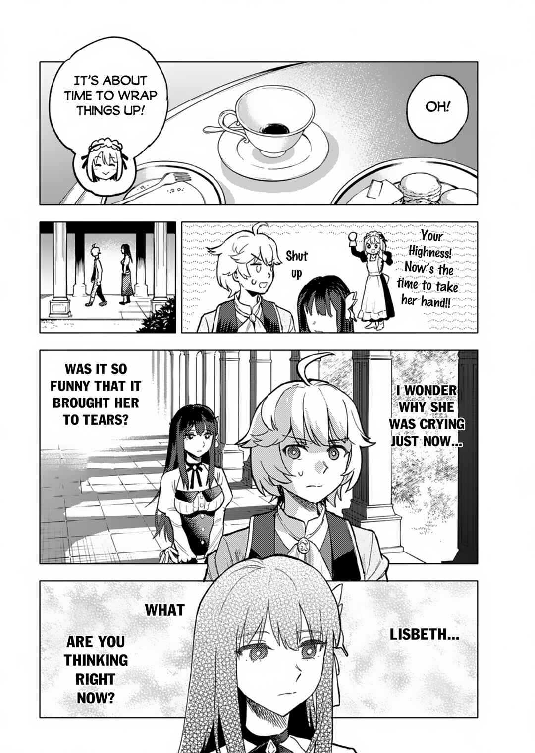 Tada no Murabito no Boku ga, Sanbyakunen-mae no Boukun Ouji ni Tensei Shite Shimaimashita: Zense no Chishiki de Ansatsu Flag o Kaihi Shite, Odayaka ni Ikinokorimasu! Chapter 2 - Page 33