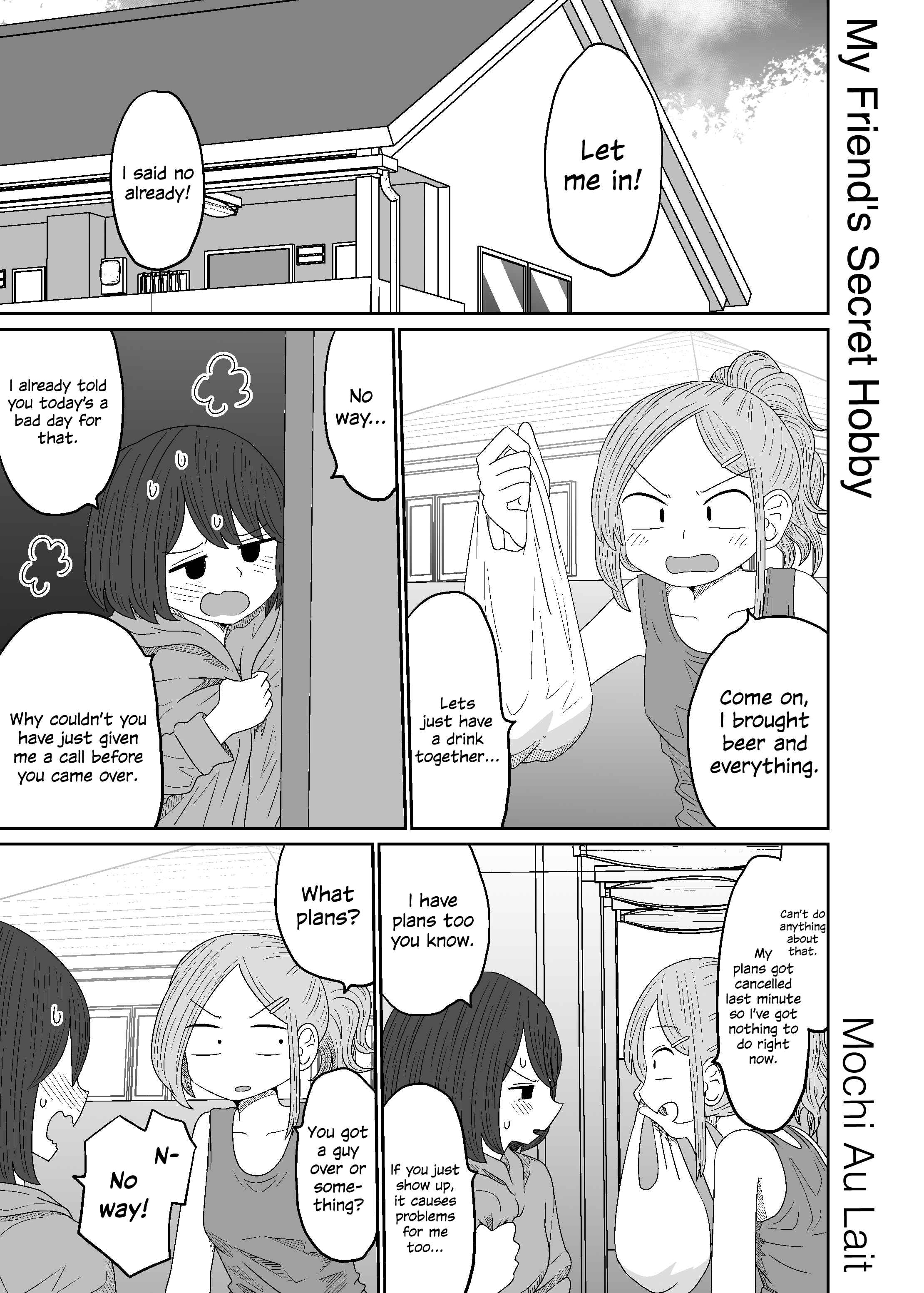 My Friend's Secret Hobby Chapter Oneshot - Page 1