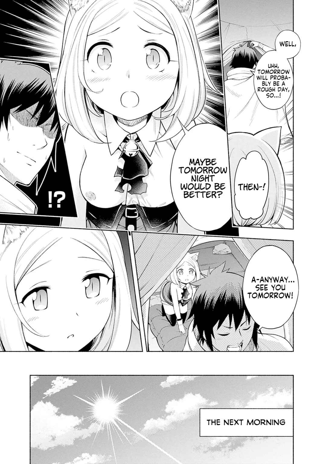 Eroge no Sekai de Slow Life ~Issho ni Isekai Teni shitekita Yarisaa no Daigakusei-tachi ni Tsuihou sareta node, Henkyou de Muteki ni Natte Shin no Heroine-tachi to Yoroshiku Yarimasu~ Chapter 4 - Page 3