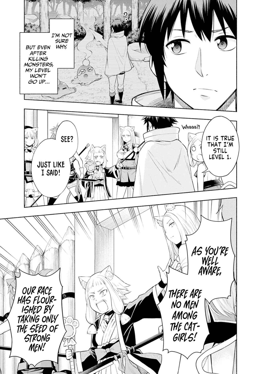 Eroge no Sekai de Slow Life ~Issho ni Isekai Teni shitekita Yarisaa no Daigakusei-tachi ni Tsuihou sareta node, Henkyou de Muteki ni Natte Shin no Heroine-tachi to Yoroshiku Yarimasu~ Chapter 4 - Page 7