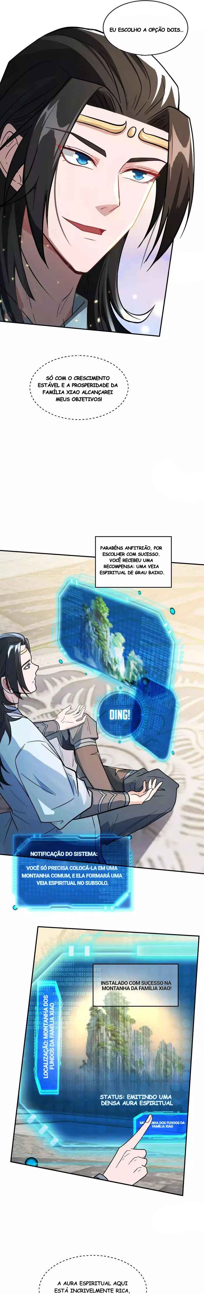When The System Opens After The Age Of 100, All Grandchildren Kneel Upon The Mountains! Chapter 6 - Page 8