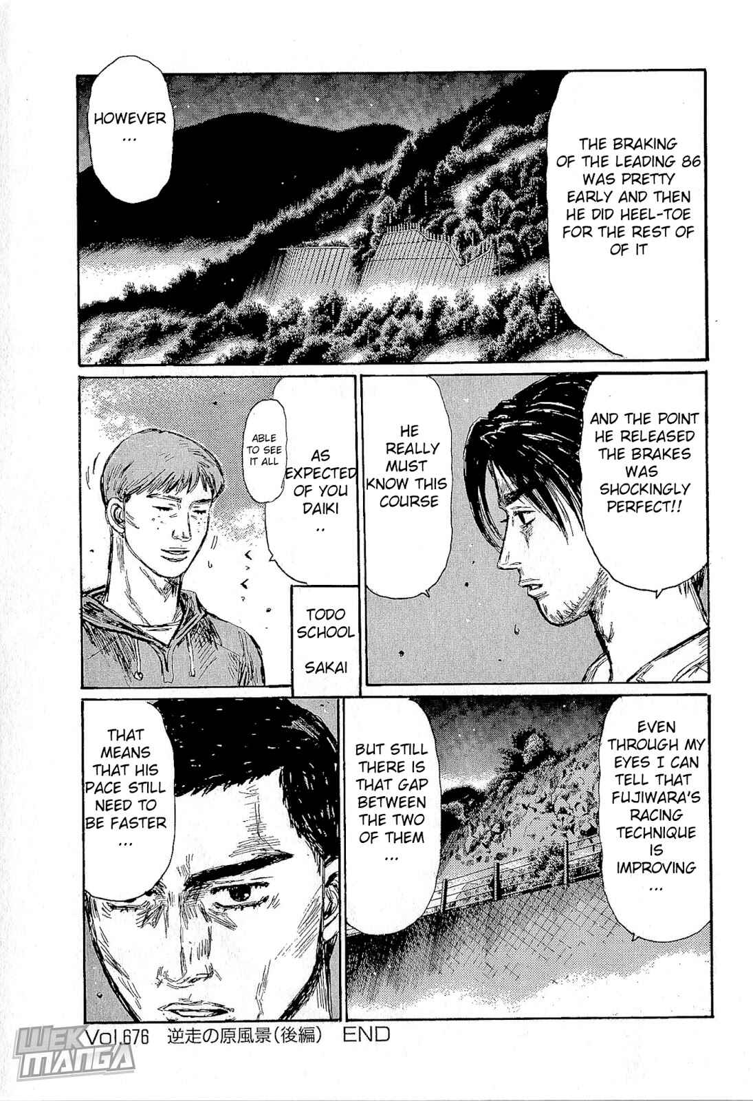 Initial D Chapter 676 - Page 9