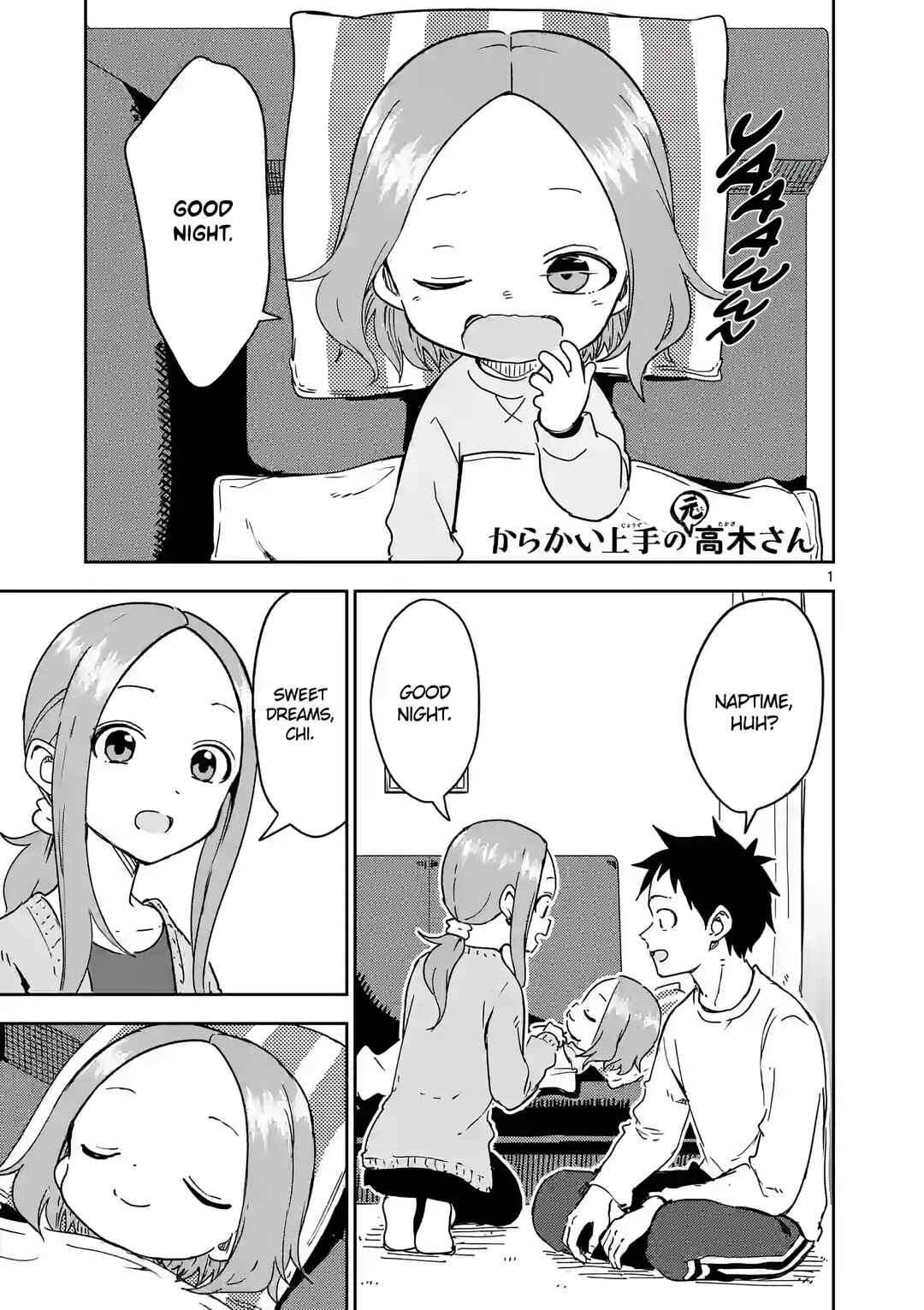 Karakai Jouzu no (Moto) Takagi-san Chapter 262 - Page 1