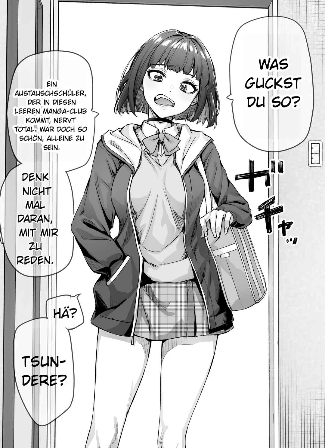 Ichinichi Goto ni Tsun ga Hetteku Tsuntsuntsuntsuntsuntsuntsuntsuntsuntsuntsundere Joshi Chapter 1 - Page 1