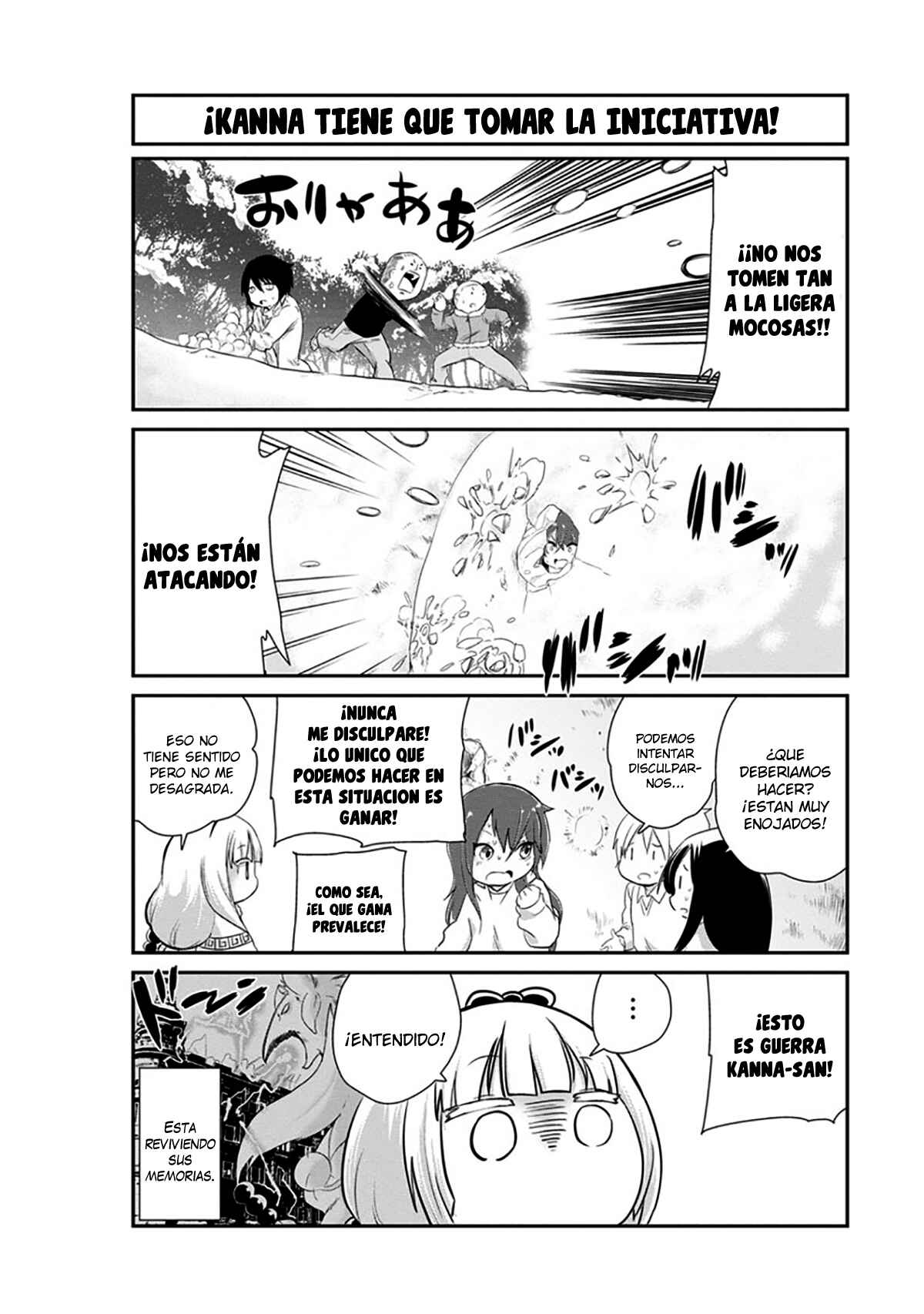 Kobayashi-san Chi no Maid Dragon - Kanna no Nichijou Chapter 4 - Page 12