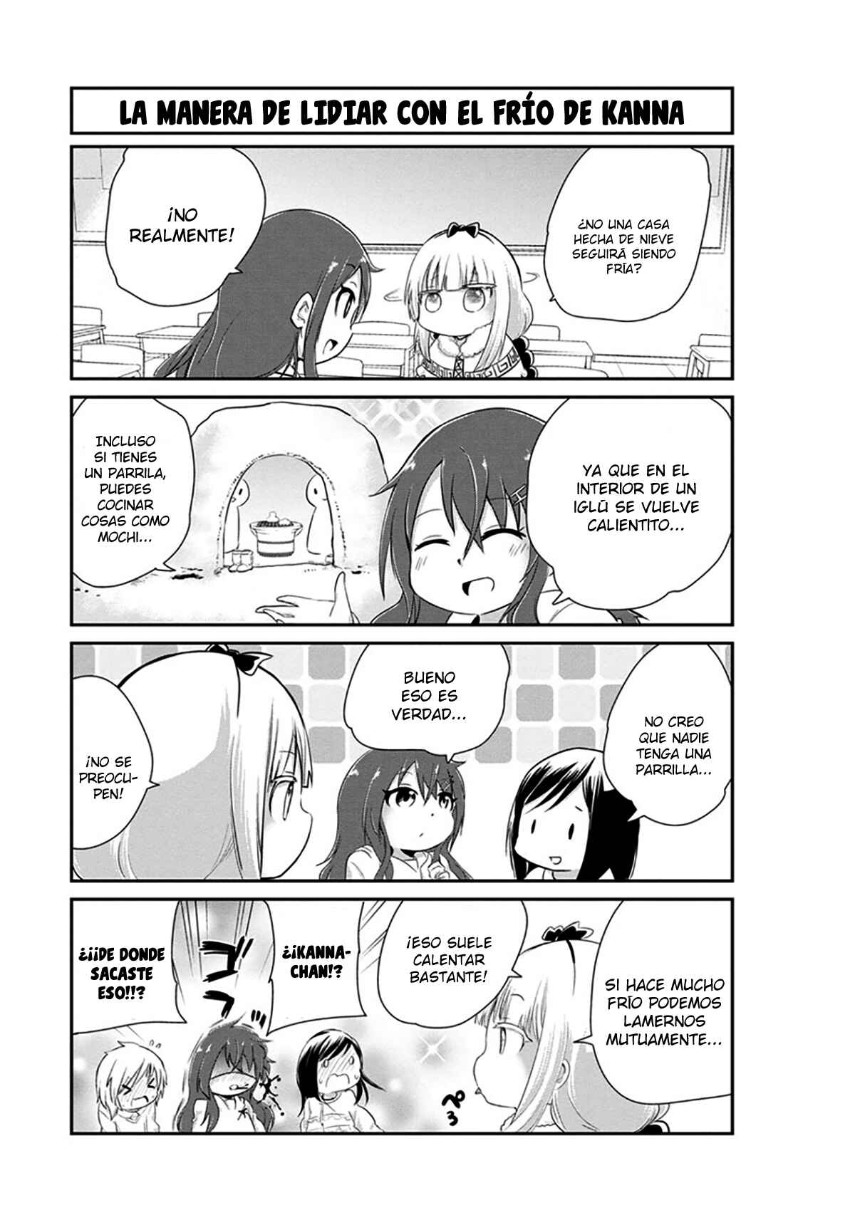 Kobayashi-san Chi no Maid Dragon - Kanna no Nichijou Chapter 4 - Page 5