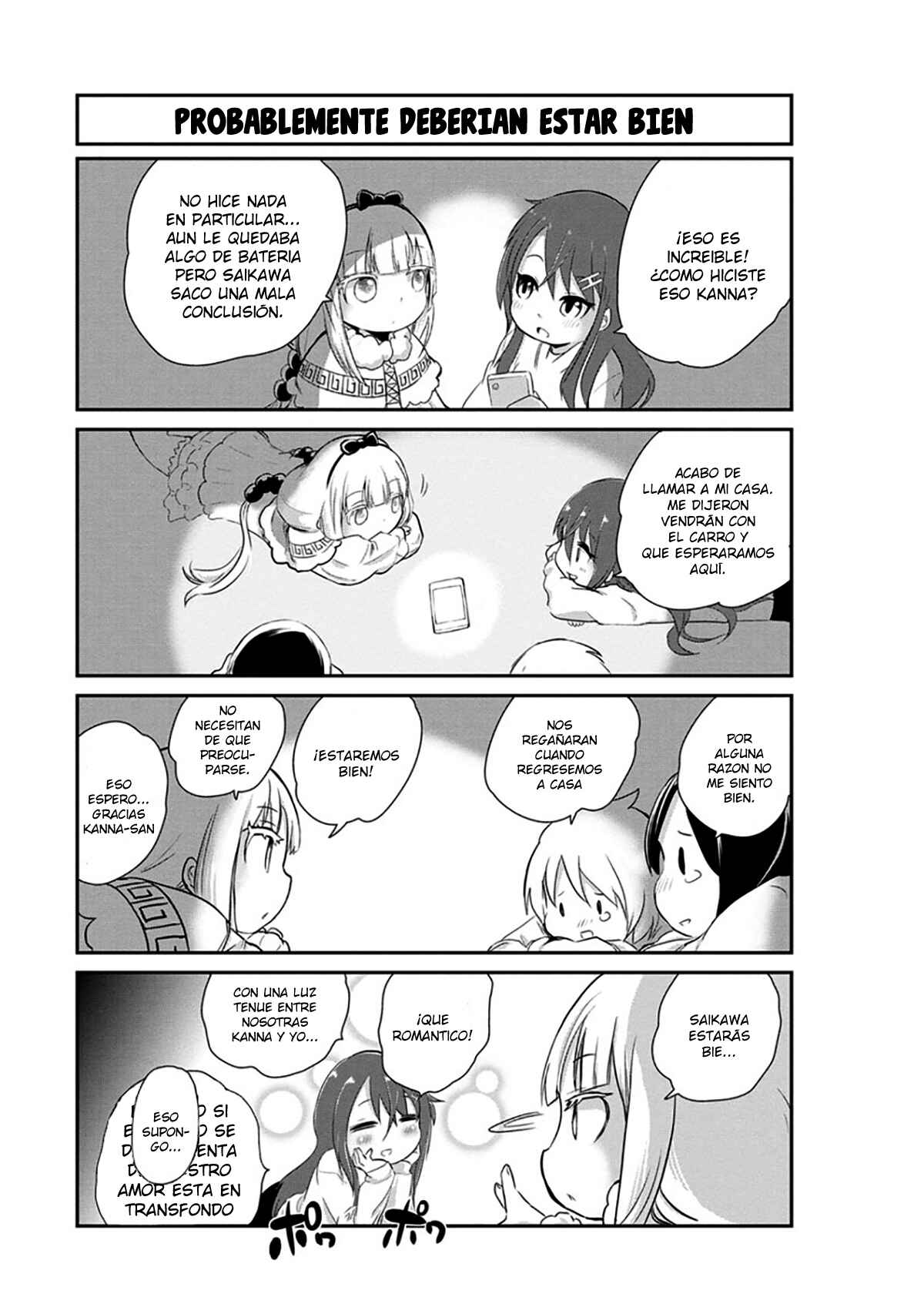 Kobayashi-san Chi no Maid Dragon - Kanna no Nichijou Chapter 4 - Page 9