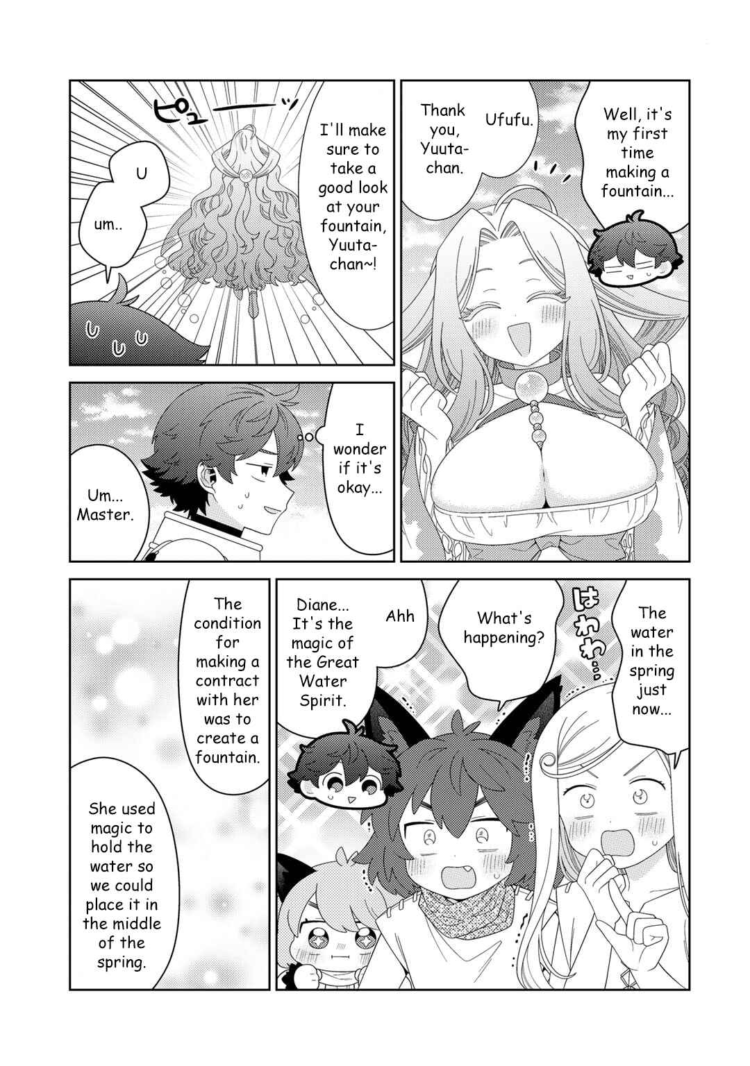 Seirei-tachi no Rakuen to Risou no Isekai Seikatsu Chapter 62 - Page 11