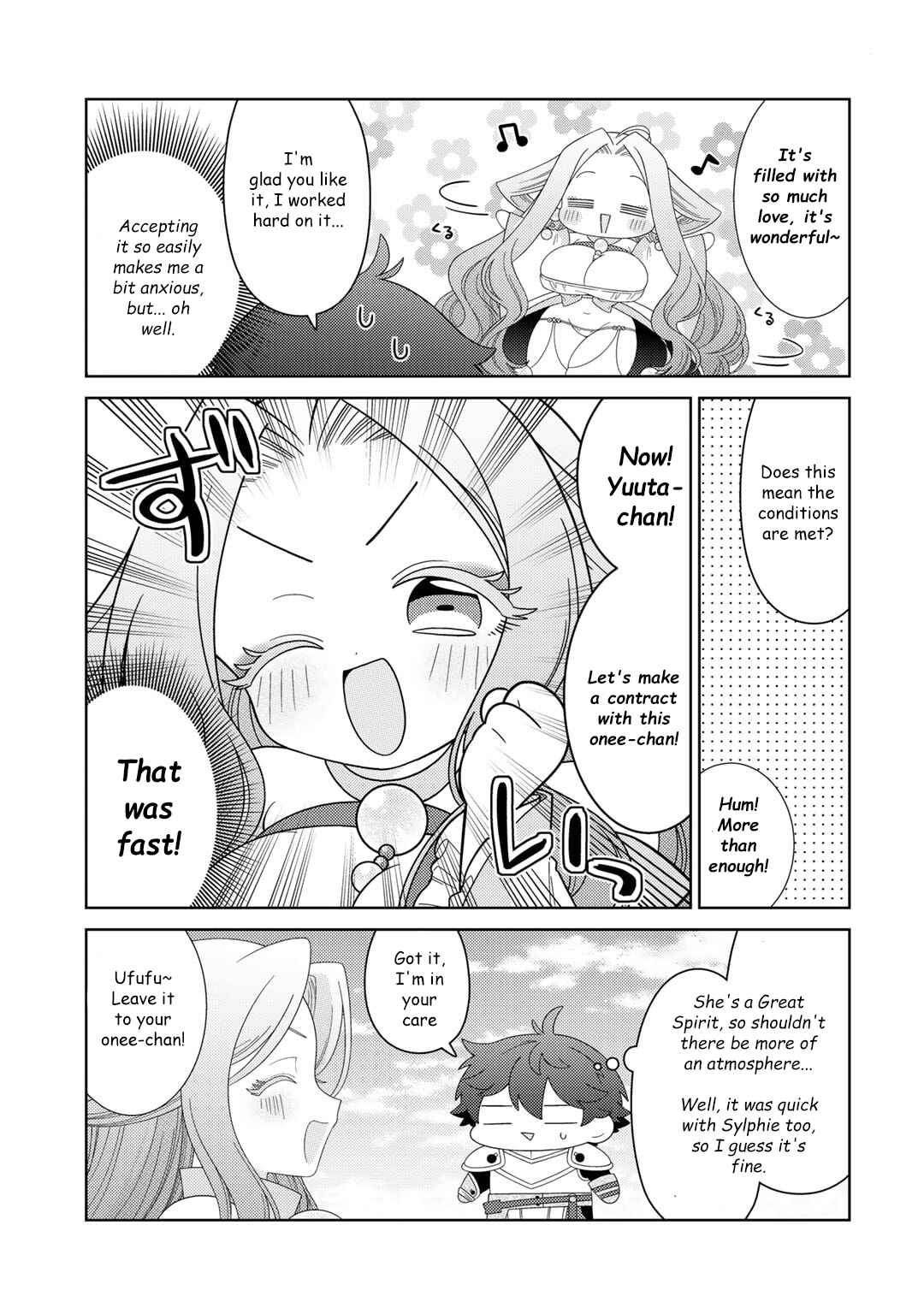 Seirei-tachi no Rakuen to Risou no Isekai Seikatsu Chapter 62 - Page 13