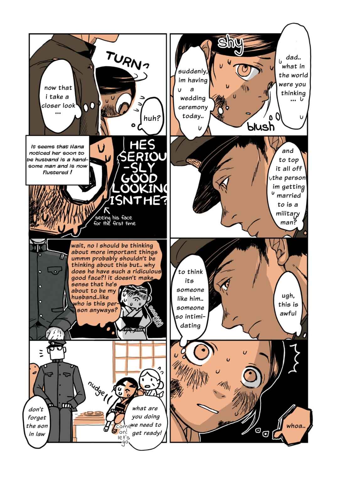 Gunjin Muko-san to Daikon Yome-san Chapter 1 - Page 10