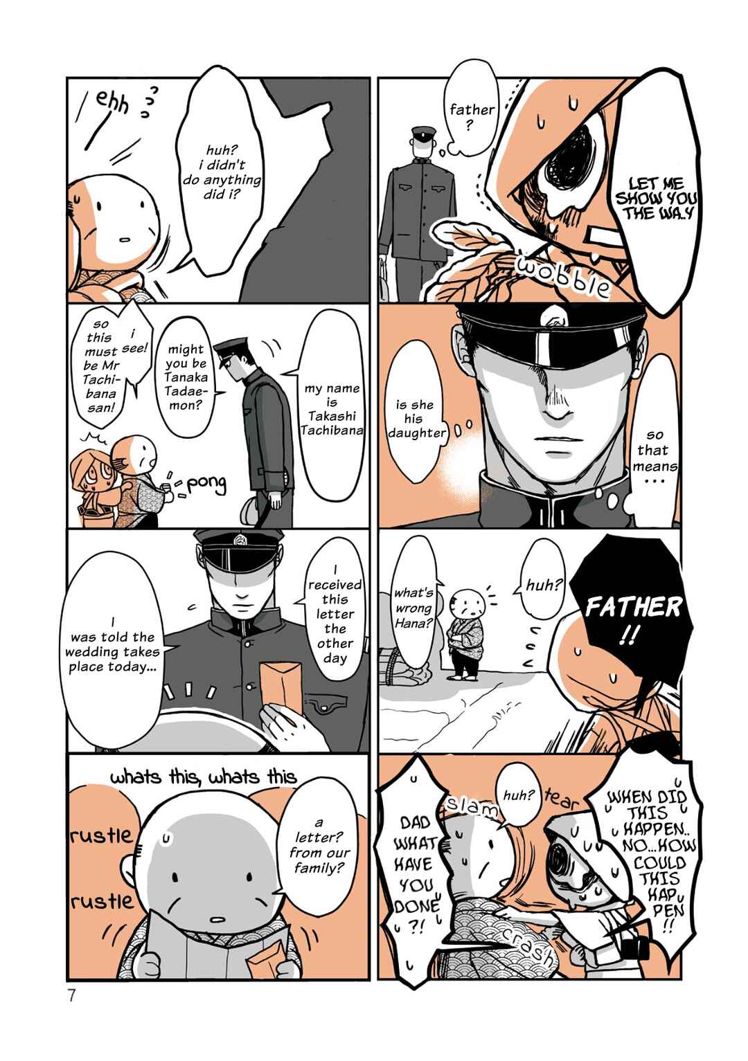 Gunjin Muko-san to Daikon Yome-san Chapter 1 - Page 7