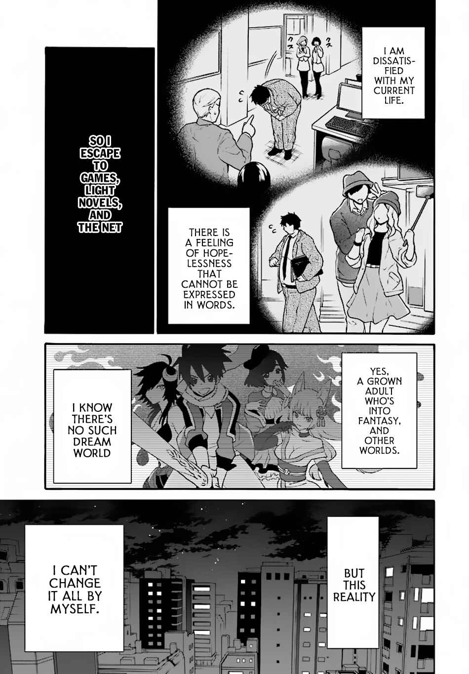 29-sai Dokushin wa Isekai de Jiyuu ni Ikita……katta. Chapter 0 - Page 3