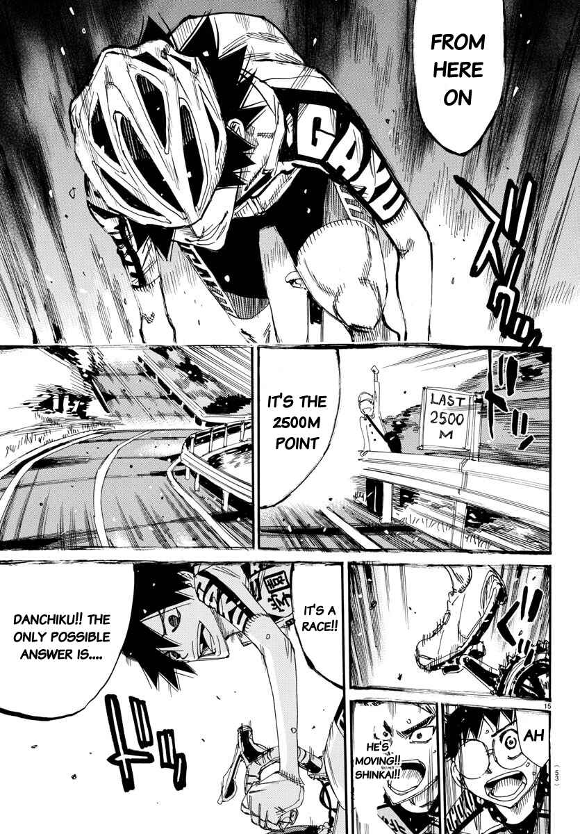 Yowamushi Pedal Chapter 626 - Page 15
