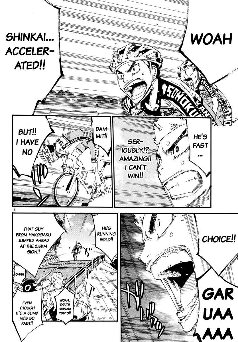Yowamushi Pedal Chapter 626 - Page 18